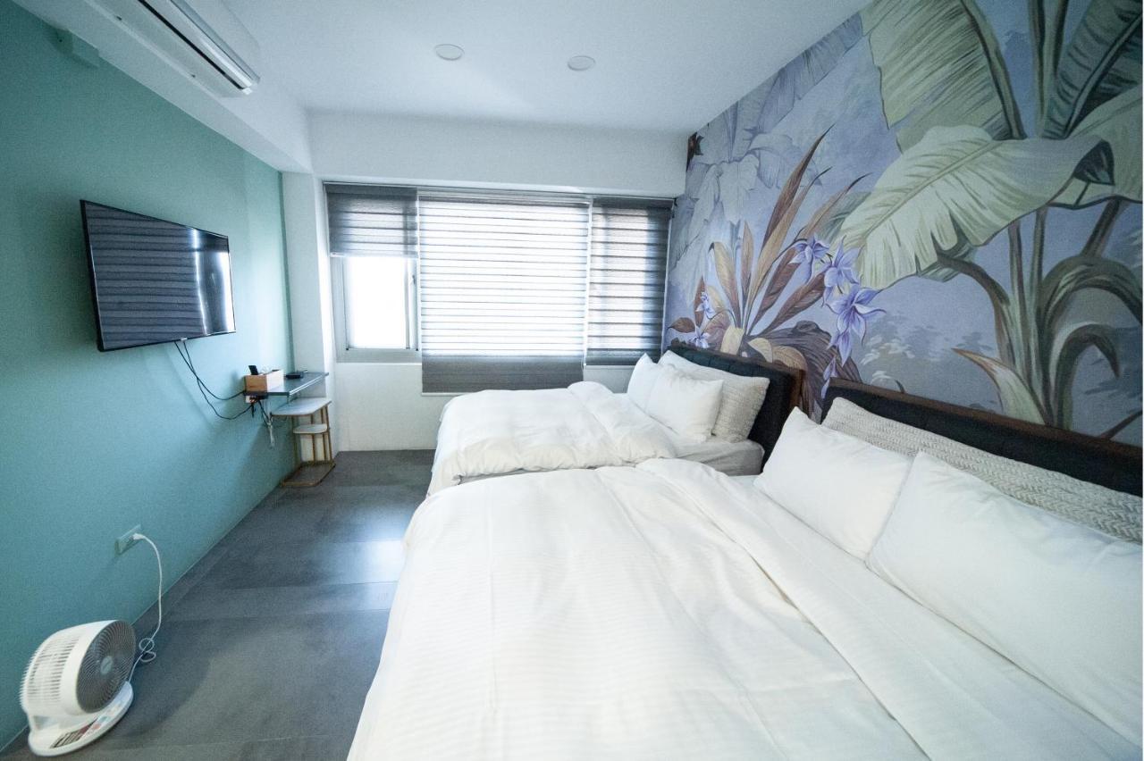 會呼吸的房-採自助式入住-有電梯 Bed and Breakfast Huwei Buitenkant foto